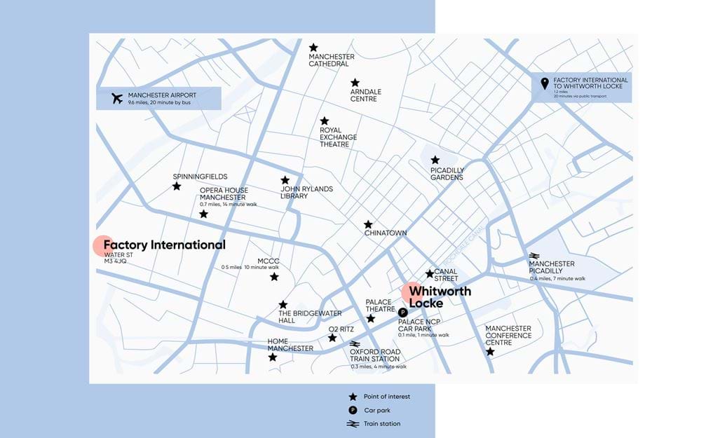 Stay across Manchester.