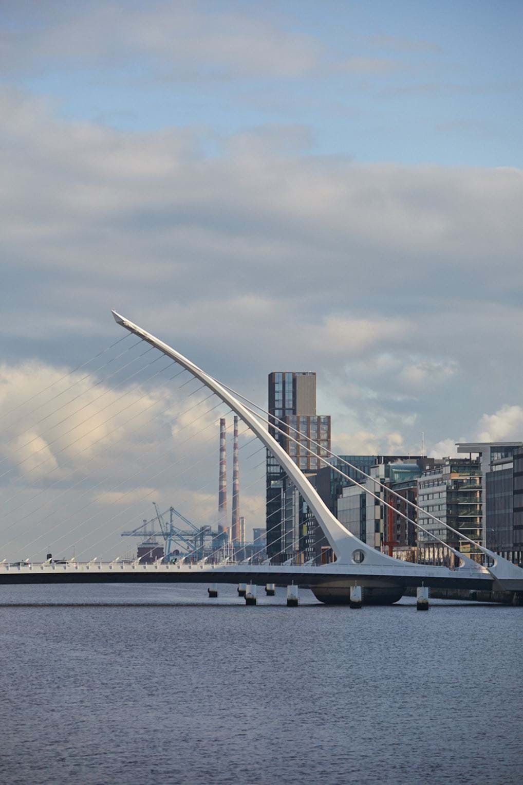 <p>Samuel Beckett Bridge © Shantanu Starick</p>
