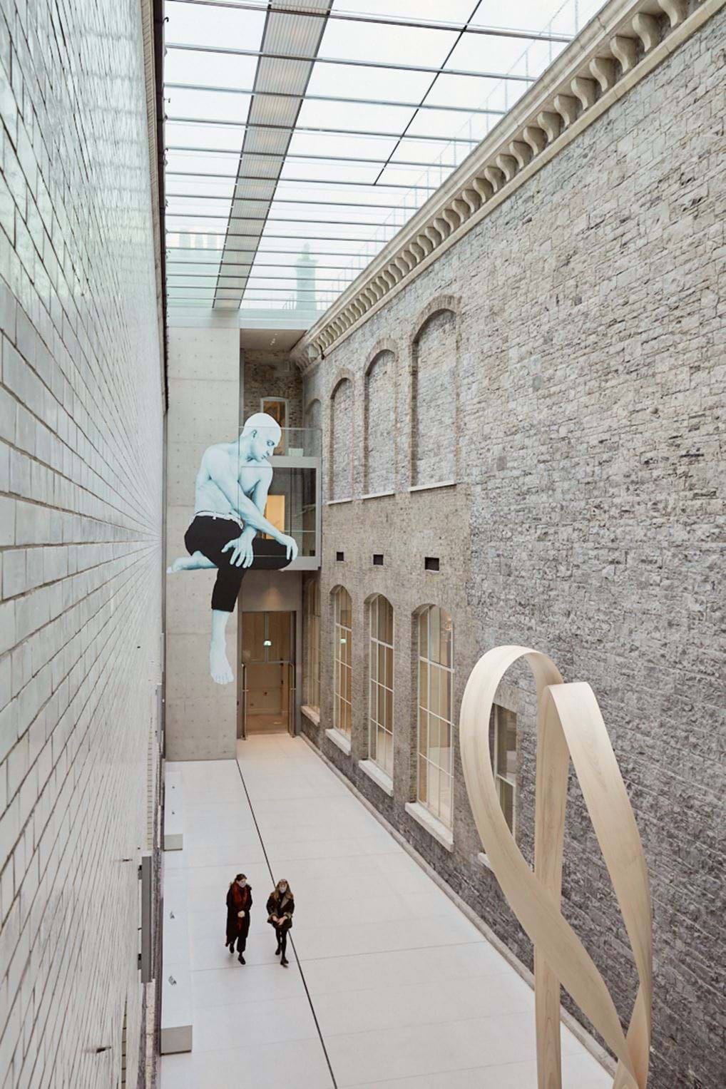 <p>Finding Power, by Joe Caslin at the National Gallery © Shantanu Starick</p>