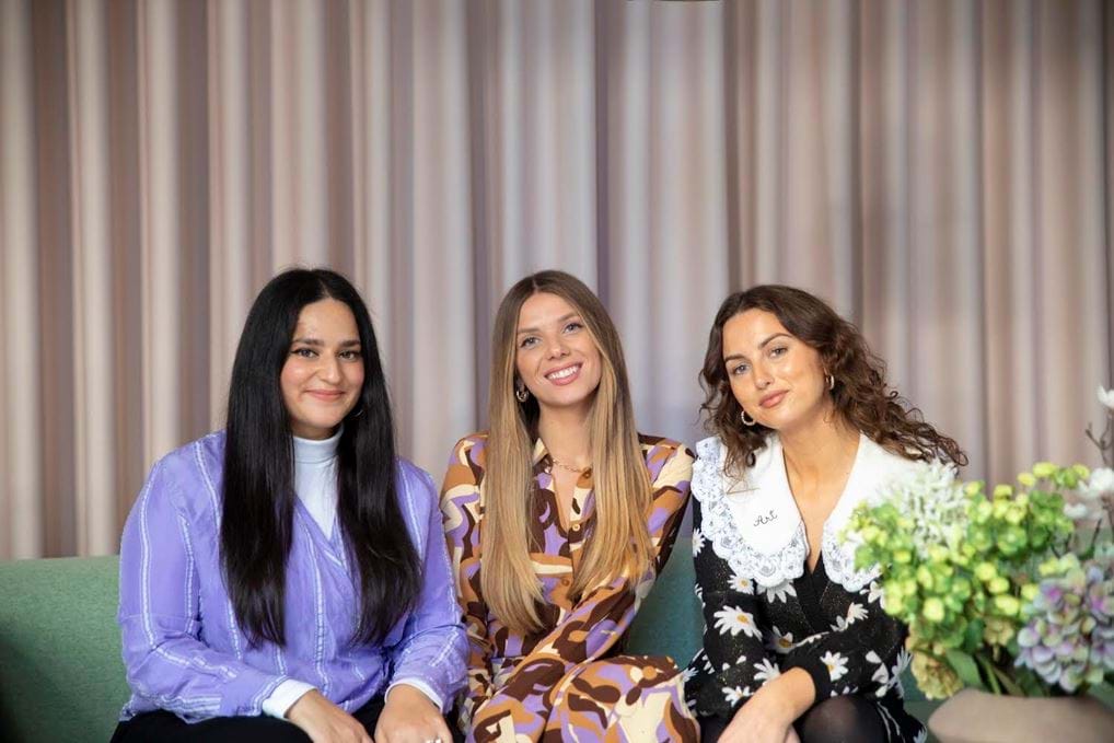 <p>Poonam, Stef &amp; Daisy.</p>