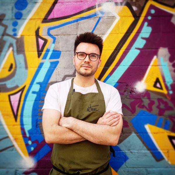 Chef Andy Hogben is on a mission to make vegan vibrant.