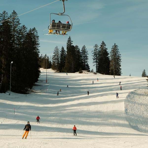 Ski spots in and around Zurich and Munich.