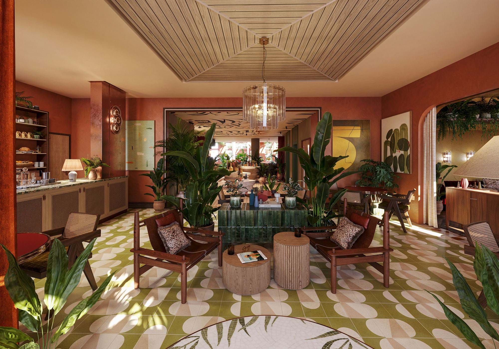 Ember Locke, Kensington | London Eröffnung im Juli 2023.