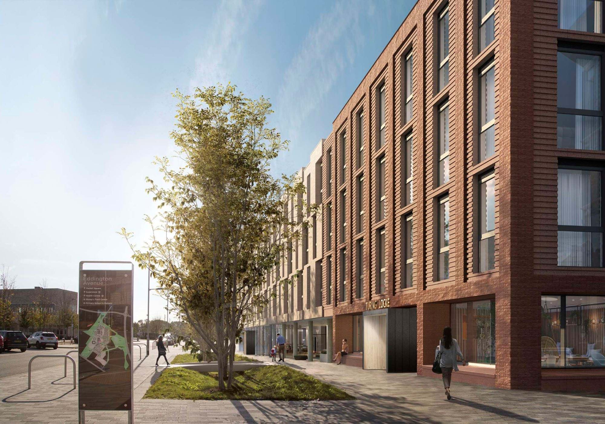Turing Locke | Eddington, Cambridge Opening Summer 2021.