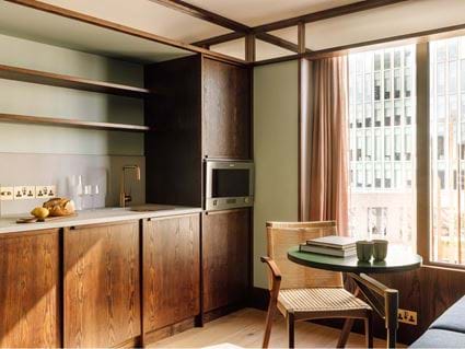 One Bedroom Open Plan Suite at Locke London Canary Wharf