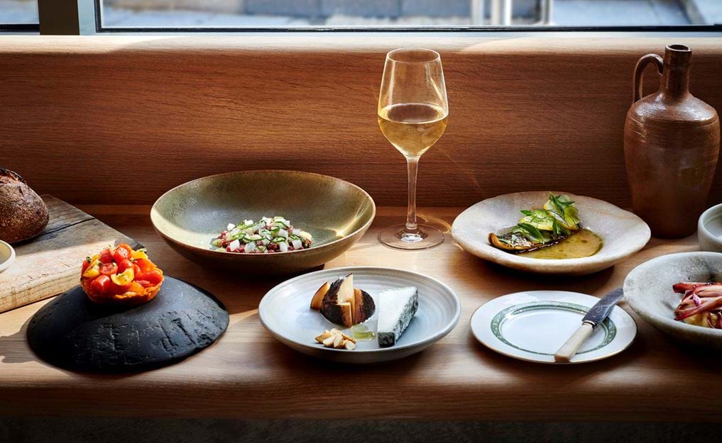 Seasonal British fare by Robin Gill. 