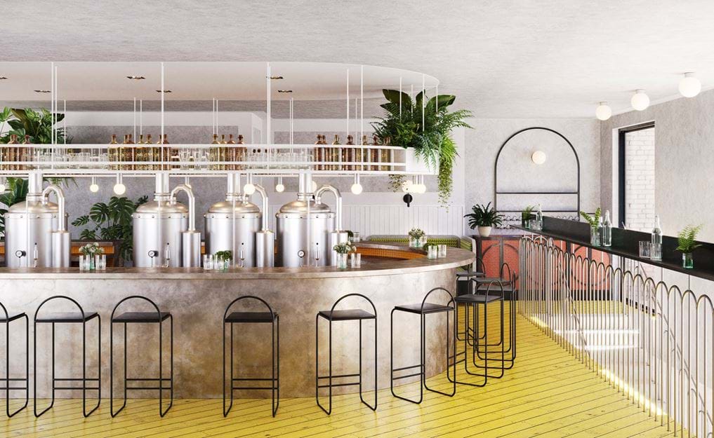 Microbrewery.