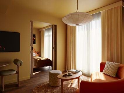 One Bedroom Open Plan Apartment | Le Jardin de Verre by Locke