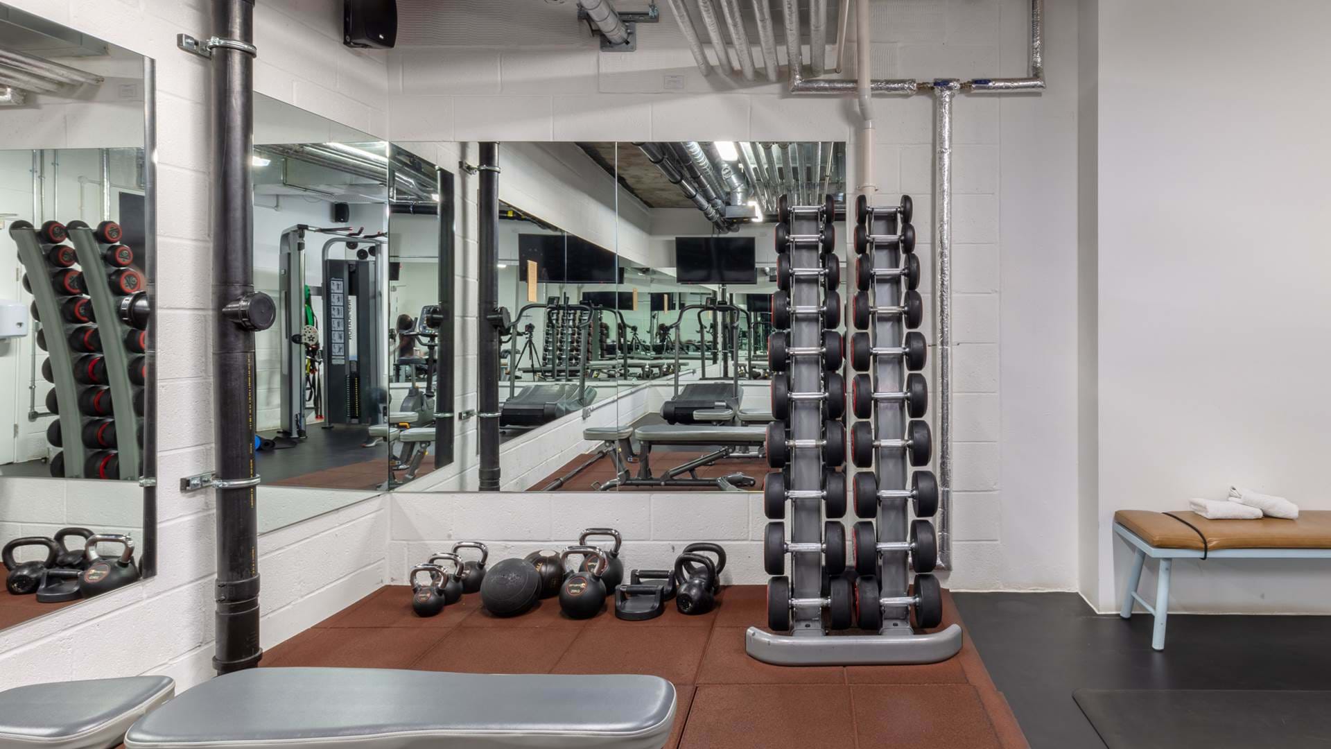 Fitnessstudio.