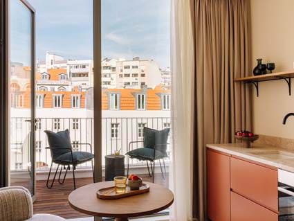 Deluxe Studio with Balcony | Locke de Santa Joana, Lisbon