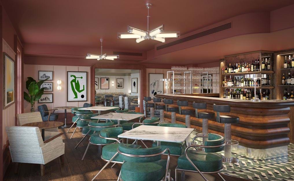 Cocktail bar.