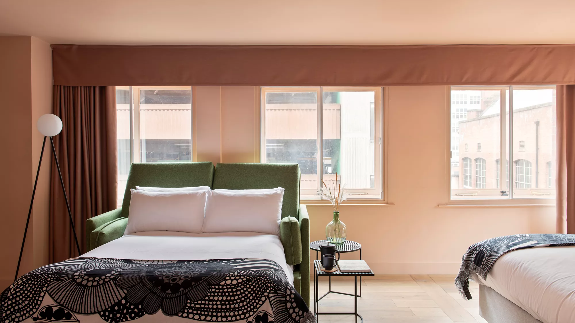 View Accessible Twin Room Studio – Central Manchester Accommodation in 74 Princess Street, Manchester, M1 6JD, UK Accessible Twin Room Studio – Central Manchester Accommodation in 74 Princess Street, Manchester, M1 6JD, UK - Property image 5 - VivreStays