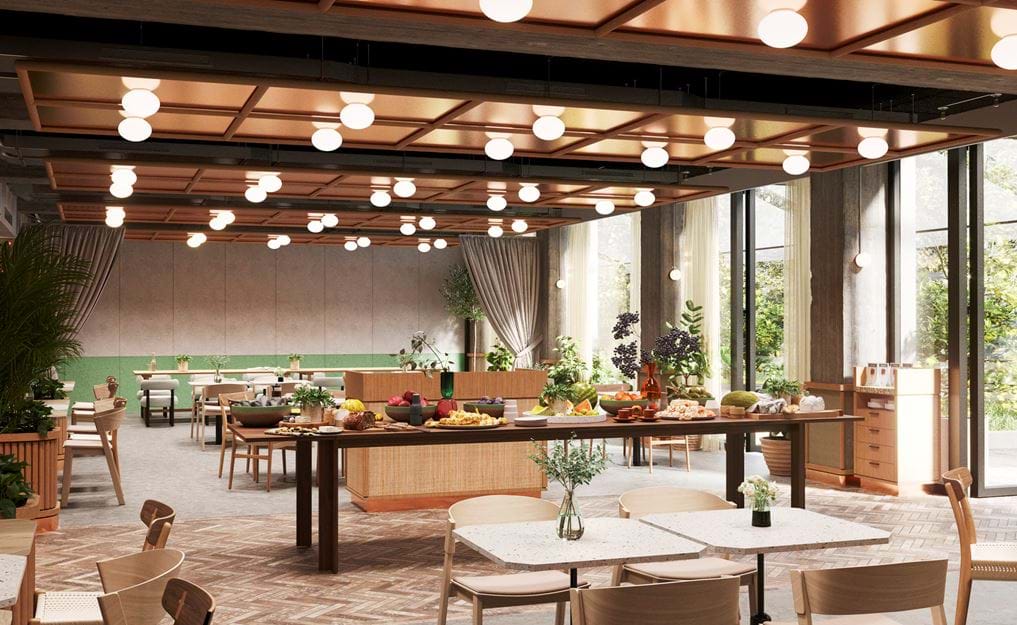 All-day restaurant, bar & coffee shop.