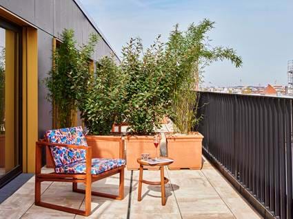 Junior Suite with Terrace & Skyline Views